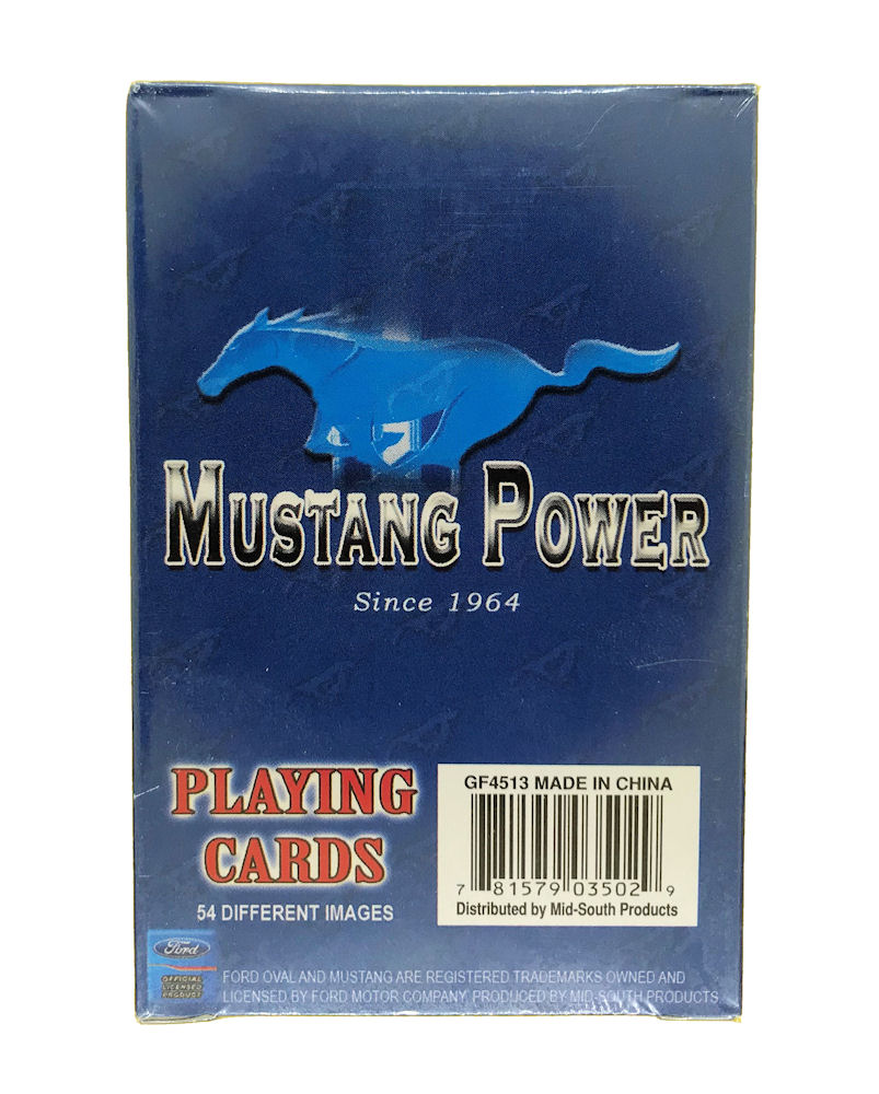 Ford Mustang Playing Cards